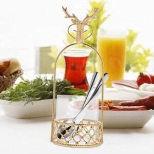 Christmas Elk Tableware Holder